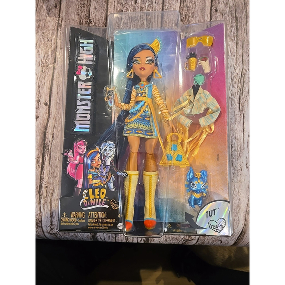 Mattel Other - Monster High Leo DeNile With TUT & Accessories New/Box Has A Little Damage (091)